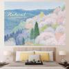 Room Tapestry, Bedroom Decoration Painting, Living Room Hanging Cloth, Bedside Background Cloth, Layout Cloth, Wall Cloth, Wall Blanket