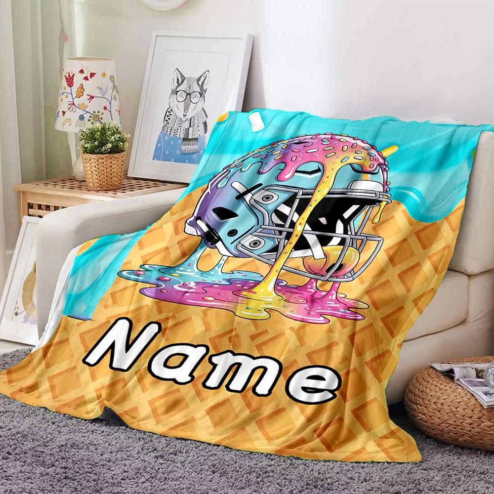 Football Dallas America'S Team Personalized Blankets Comfortable Soft Lightweight Allseason Multipurpose Blanket For Picnic Sofa Office Bed Living