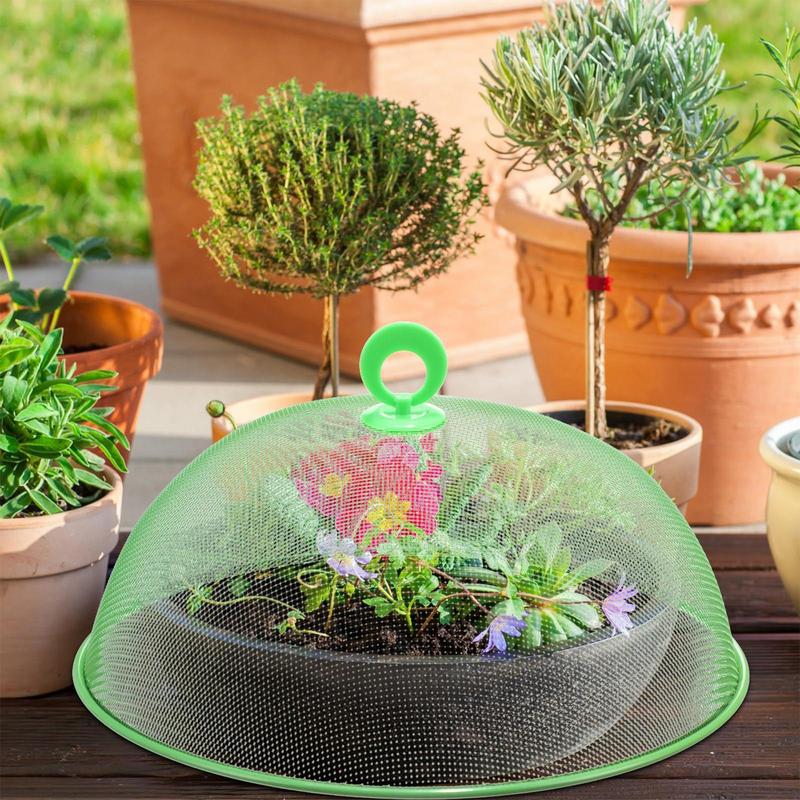 Plant Covers Set of 10 Dome Vegetable Garden Mesh Heavy Duty Weather Resistant Gardening Supplies for Winter Protection Organic