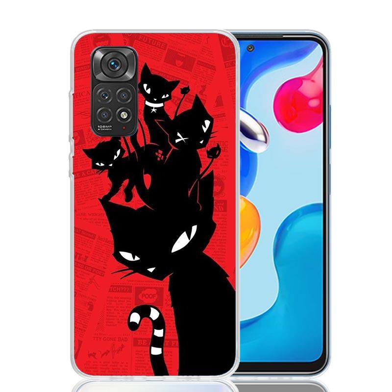 

Comics Emily The Strange Phone Case For Xiaomi Redmi Note 15 14 13 12S 12 Pro Plus 11S 11E 11 11T 10S 10 Art Soft Pattern Cover Redmi Note 11E Pro