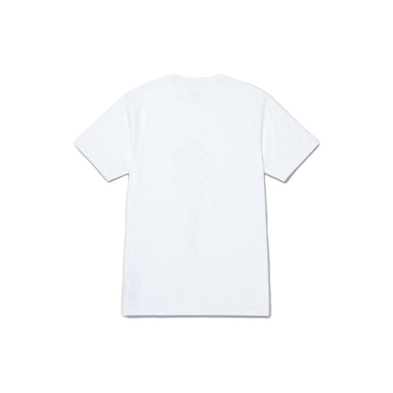 Vans Floral Print Short Sleeve T-Shirt Women Tops White VN000FRGWHT
