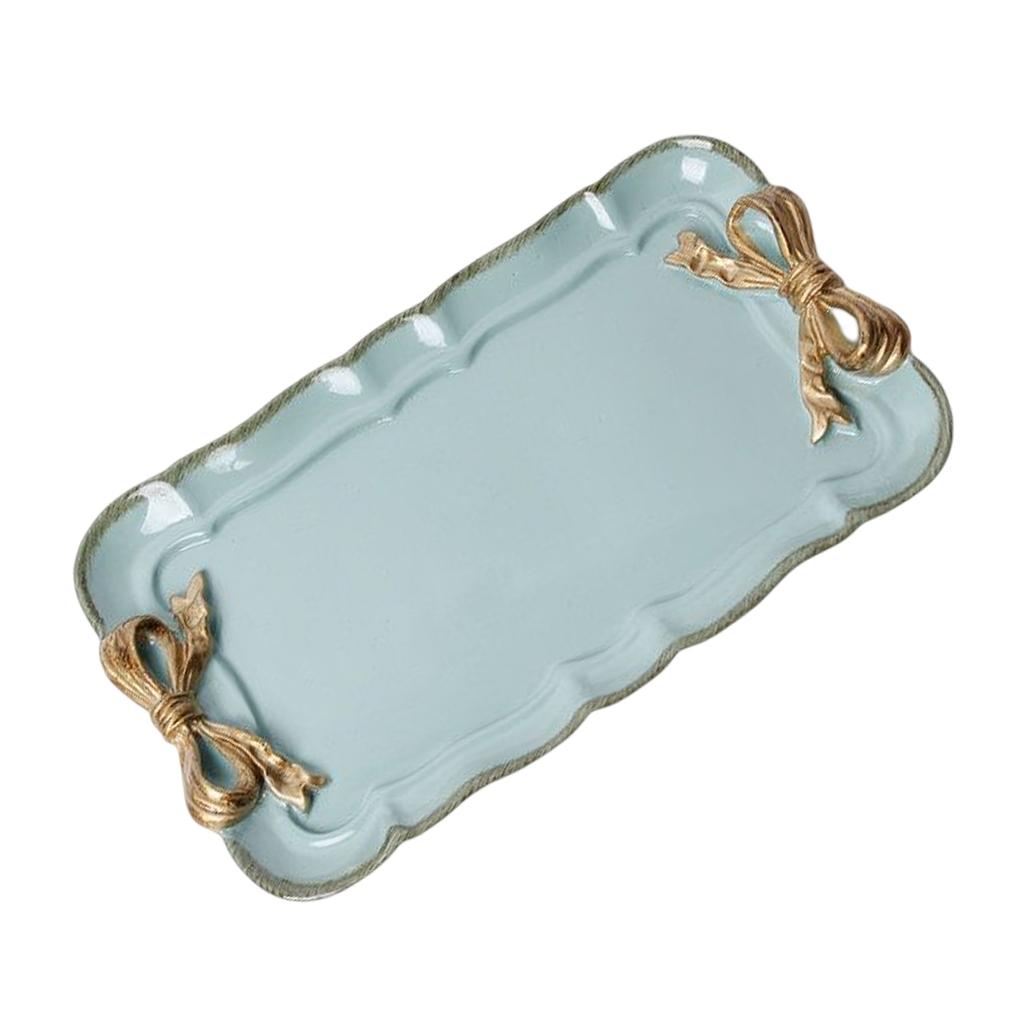 

Поднос из смолы, форма для торта, компактный размер, подставка для хранения фруктов, держатель для закусок, милый дизайн, аксессуары для дома green