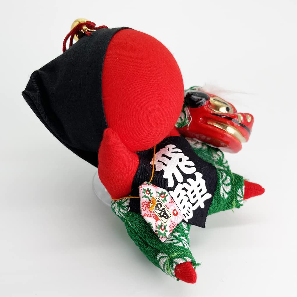 [Ohana Moana] Sarubobo, a lucky charm, good luck charm, lion Sarubobo, lion dance, festival, Sarubobo