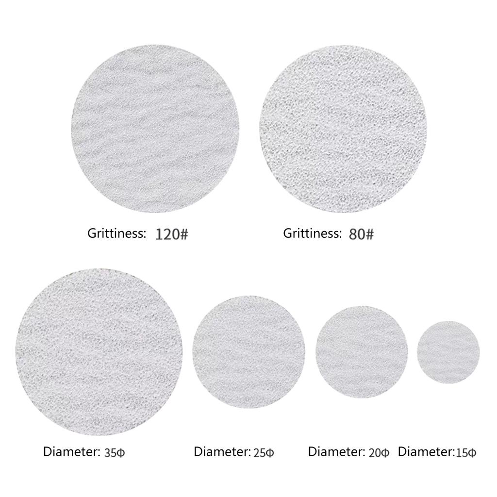 50Pieces Feet Grinder Sandpaper Sanding Disc Pedicure Tool Sanding Discs Sandpaper for Hard Dead Skin Cracked Heel