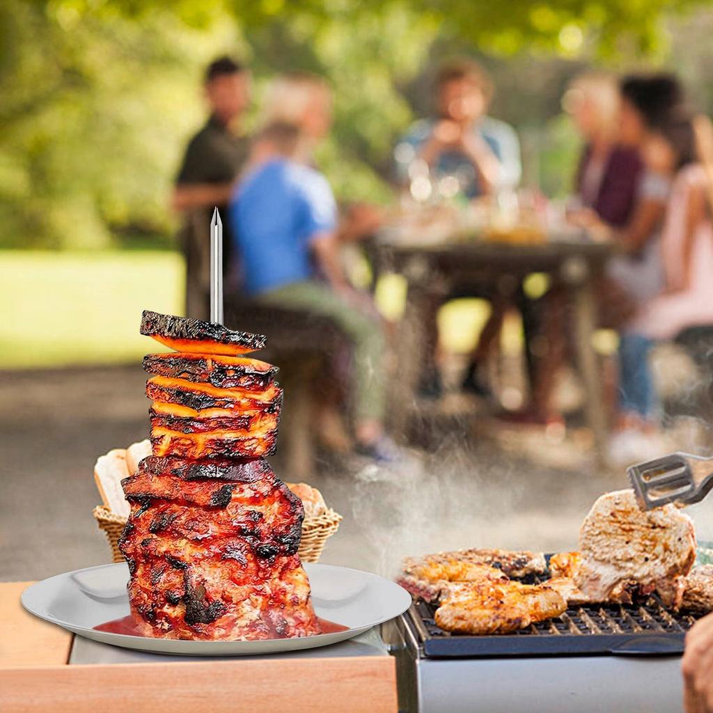 Barbecue Rack Stable Structure, Adjustable Height, Portable, Easy To Clean And Universal Barbecue Stand