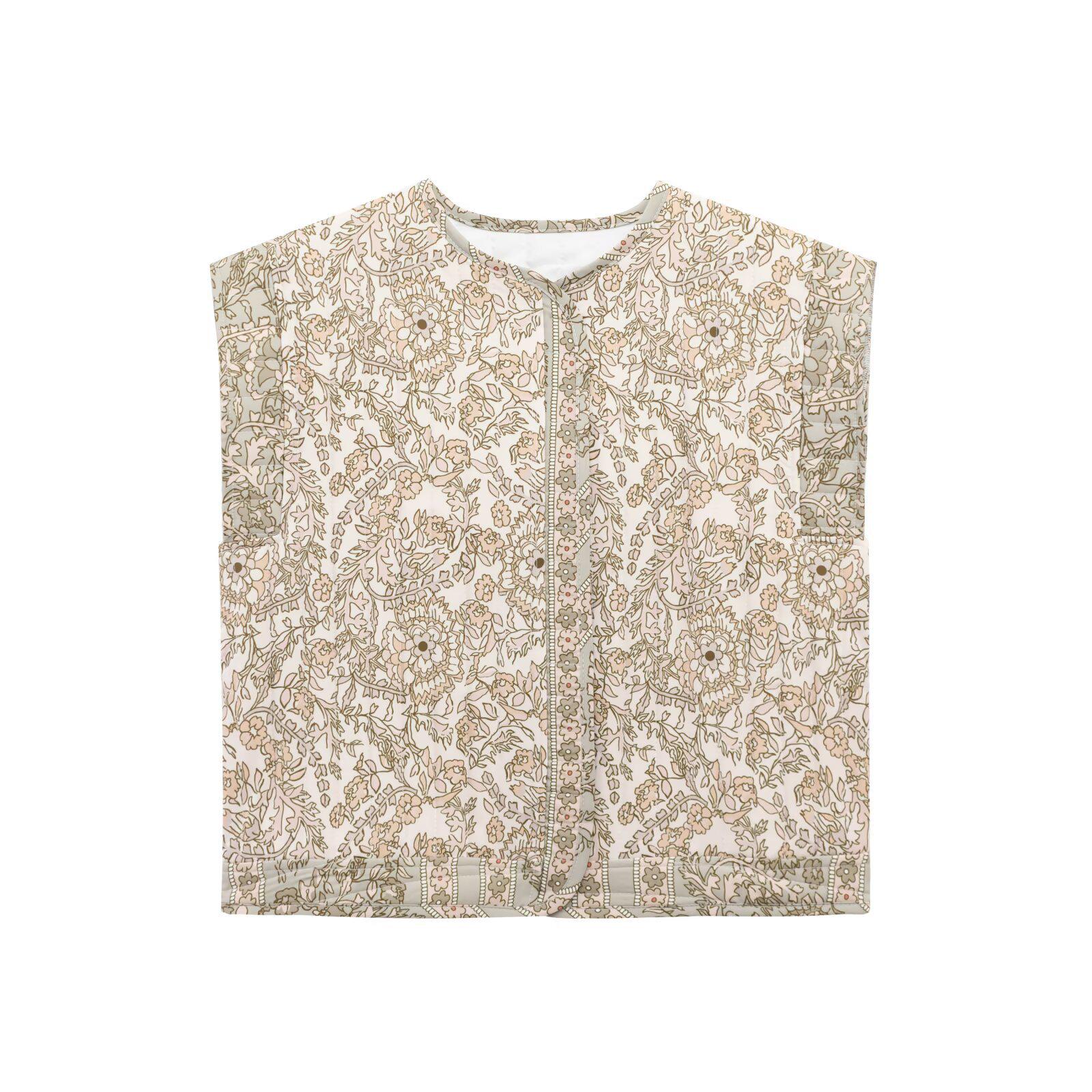 

2024 Осень/Зима Уличная Мода Женский Хлопковый Жилет с Принтом Large