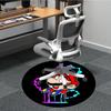 1pc Mario Melting Office Round Area Rug, Under Office Chairs Bedroom Living Room Home Decor  a1022258
