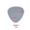 Ručně vyráběná silikonová forma pro pryskyřici DIY geometrická podložka pryskyřičná forma severský styl podložka křišťálová epoxidová forma podnos čajová souprava