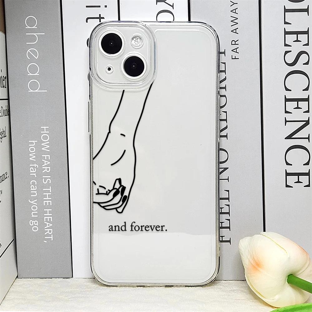 

Чехол для телефона для девочек Bff Лучшие подруги Навсегда Всегда для IPhone 16 15 14 13 11 Pro XS MAX 7 8 Plus X SE20 12 Mini Милый чехол для пары For iPhone 14 ProMax