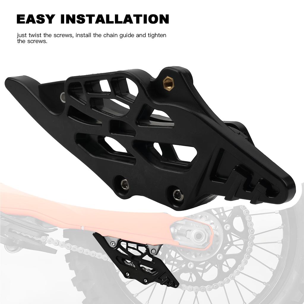For KTM 300 EXC SIX DAYS 2026 Motorcycle Rear Chain Guide Chain Guard Protector Parts EXC300 SXF 250 Dirt Pit Bike Accessories