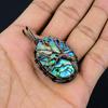 Tree Of Life Abalone Shell 999 Copper Wire Wrapped Pendant, Handmade Gemstone Pendant Jewelry, Gifts For Wife Brand New Pendant