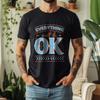 New Summer Unisexs 100 Cotton TShirt Everything Will Be Ok Minimalist Typography Casual Breathable Short Sleeve