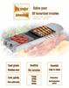 Large Portable Stainless Steel Charcoal BBQ Grill for Outdoor Picnics and Home Use