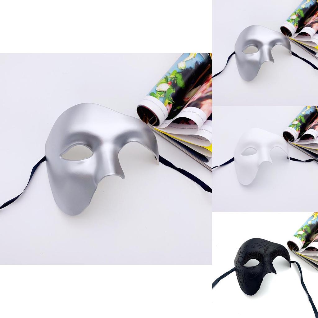 Vintage Phantom Of The Opera Mask With Retro Style For Cosplay And Themed Events