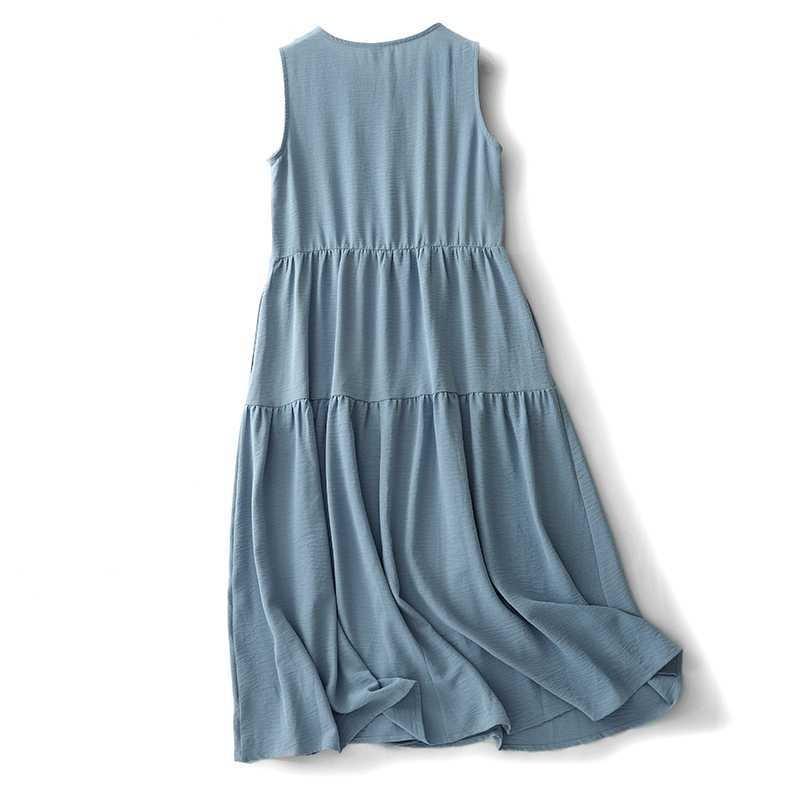 Women's Chambray Cotton Dress