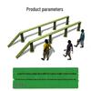 JINGRUIDA Obstacle Course Balance Beam