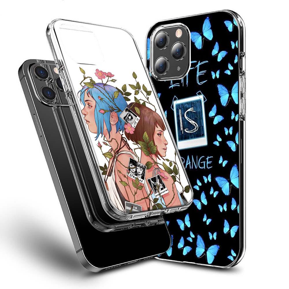 Life Is Strange Phone Case For Iphone 16E 15 Pro 14 Plus 17E 16 17 Pro Max Air 11 12 13 Mini Shockproof Capa Cute Cover TPU C
