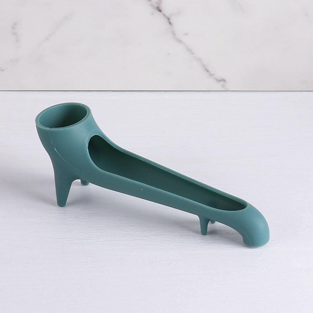 Water Box Funnel for Espresso Machine Silicone Long Offset Water Funnel Quick Access for Coffee