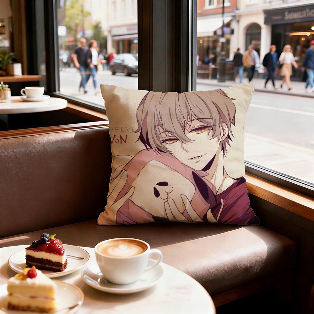 

Terror in Resonance Cushion Cover Decorative Cushion Cushions Covers Cover Sofa 50x50 Pillow 4 Piece 45x45 40x40 Pillowcase 30X30cm