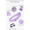 Waterproof PVC Dog Collar Soft Plastic Rubber Puppy Collar with Safety Buckle Adjustable Pet Collars for Small Medium Large Dogs
