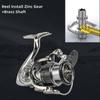 Mavllos Kołowrotek spinningowy Relos Trout z hamulcem o mocy 15 kg i współczynniku 5,5:1 Aluminiowa płytka szpula Kołowrotek karpiowy na szczupaka Bass