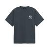 New MLB New York Yankees Basic Collection SS25 T Shirt Unisex Dark Gray 3ATSB6353-50GRD