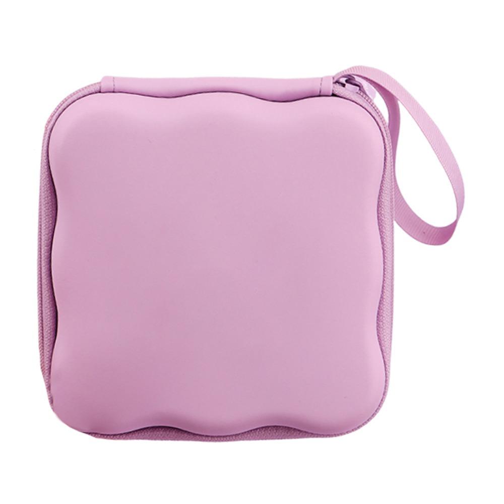 Cute Bow Knot Cable Protector Bag PU Portable Makeup Bag Charger Protector Storage Bag Travel