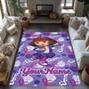 Dora Explorer Personalized Name Area Rug Design for Playrooms Study Room Living Rooms Game Room Anti-slip Rug Anime Office Decor