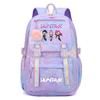 Cartoon Printed Backpack Student Girl Backpack Lightweight