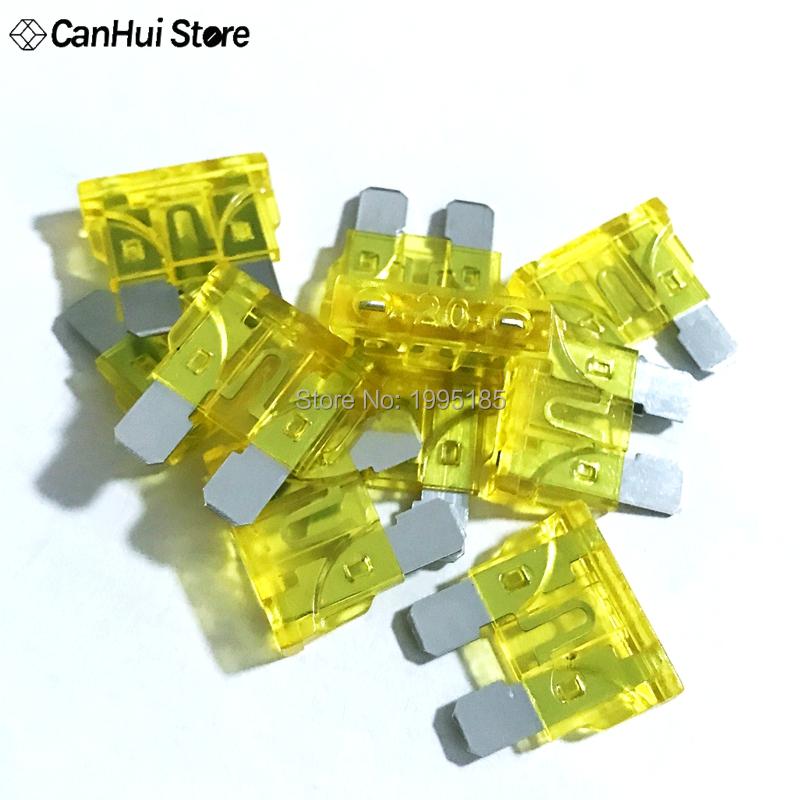 30Pcs Standard Auto Blade Fuse for Car 5 10 15 20 25 30 AMP Each 5pcs Car Fuse Auto Fuse White Yellow Red Blue Orange Green 10A Fuses4