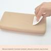 Solid Color Silicone Cosmetic Bag Portable Silicone Storage Bag Makeup Brush Case  Stationery