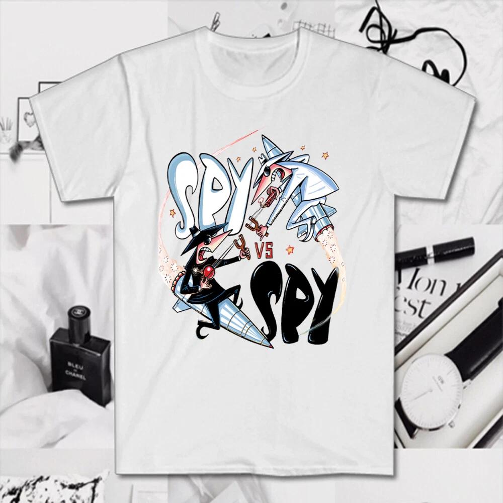 SPY vs SPY Megazine Men s White Size S to 5XL XXL