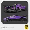 CCA Diecast 1/64 Pagani Zonda Super Car Alloy Model Car Toy for Boys Birthday Gift Ornament for Collections Miniature Voiture
