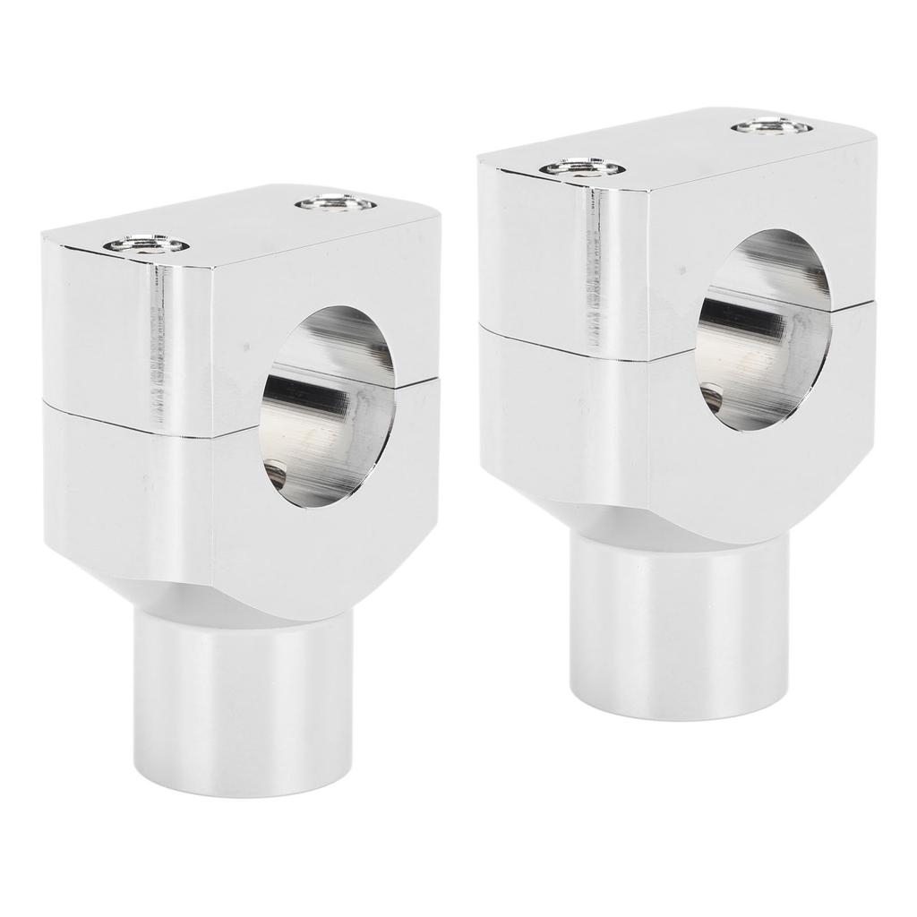 Motorcycle Handlebar Bracket Clamps Metal Riser Mount for 25mm Diameter Handlebars Motorcycle