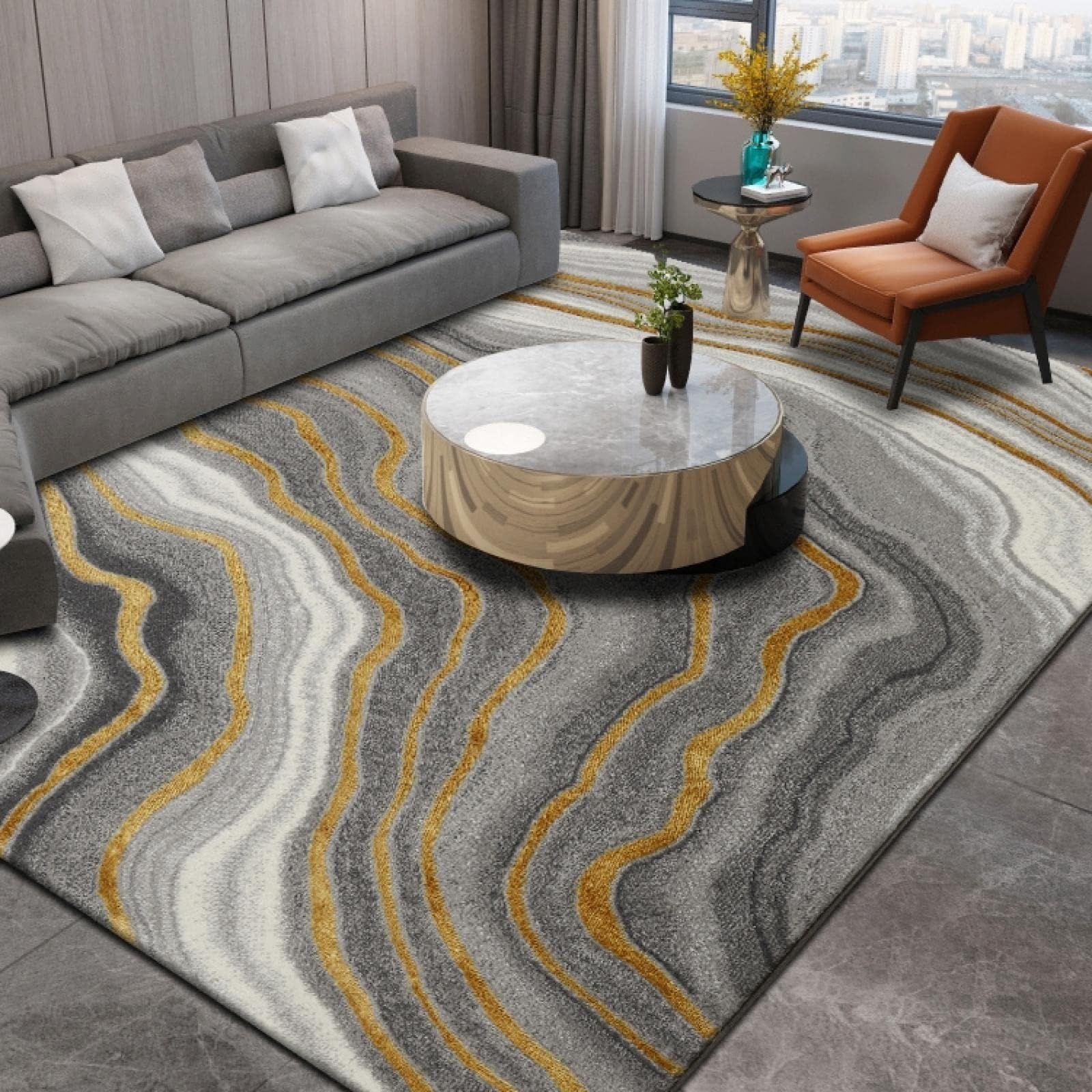 

Современный минималистский ковер в мраморном стиле, ковер для гостиной, спальни, полностью покрытый большой зоной дивана, ковер 200*300cm