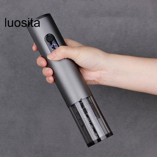 Otvírák na 1 lahve, dobíjecí elektrický otvírák na víno, automatický extraktor korku pro domácí barovou párty bez námahy