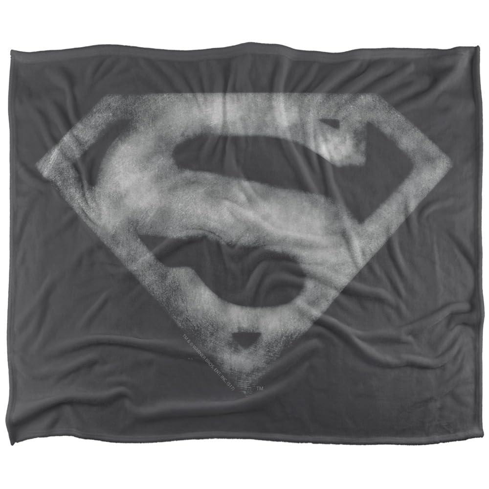 SUPERMAN Shield Logo Soft Touch Blanket