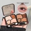 CACE Star Story Amber Under-eye Shadow & All-in-One Makeup Palette with Brush - Multi-use, Student-friendly