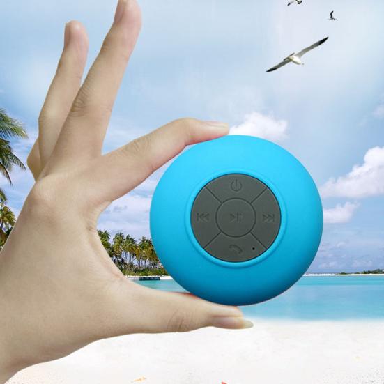 Mini Waterproof Suction Wireless Bluetooth-compatible Speaker Cup Bathroom Music Player