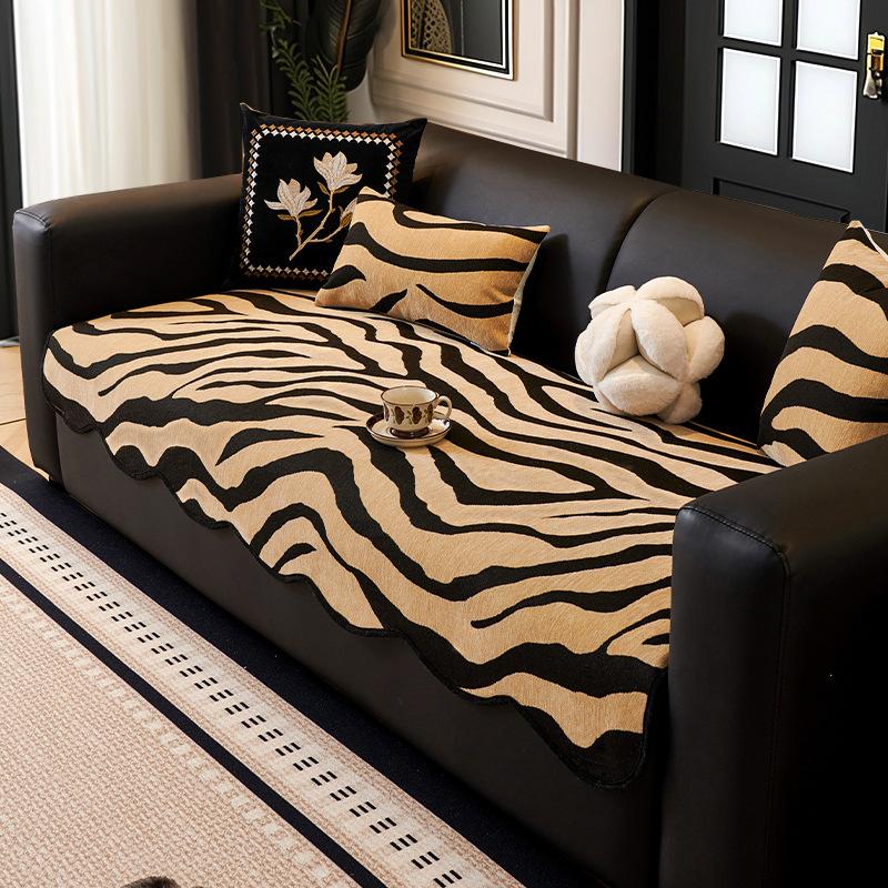 Light Luxury Chenille Special-Shaped Sofa Cushion New Non-Slip Seat Cushion Four-Season Universal Sofa Cover High Sense