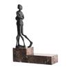 Metal Handicraft Abstract Human Figure Wrought Iron Figures Gymnast Decorative Figurines Home Decoration Accessories