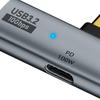 Type C Adapter Fast OTG 10Gbps Transfer Data 100W PD Charging USB3.2/Type-C Charging Converter
