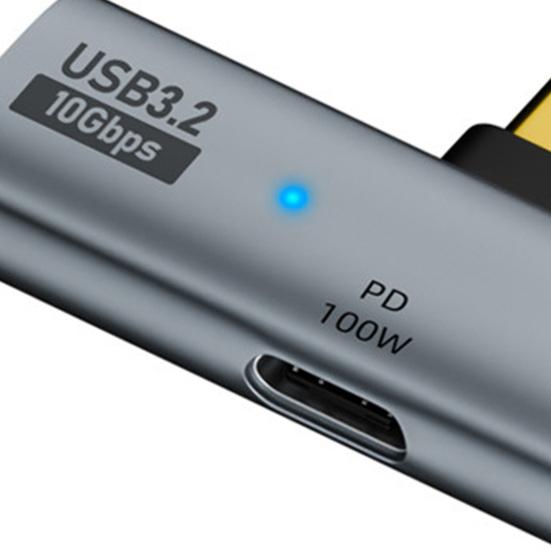 Type C Adapter Fast OTG 10Gbps Transfer Data 100W PD Charging USB3.2/Type-C Charging Converter