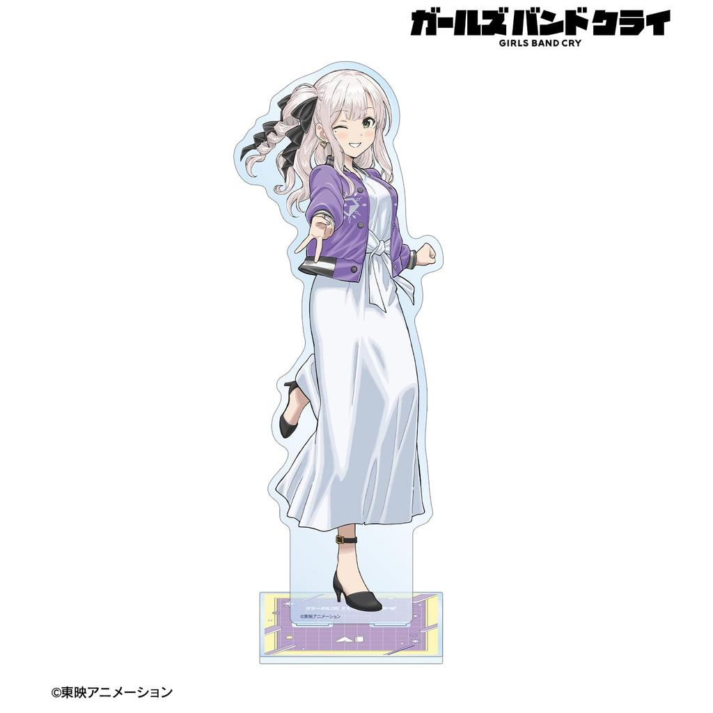 Girls Band Cry Original Illustration Ai Casual Clothes Ver. Extra Large Acrylic Stand