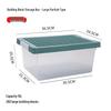 Lego Large Transparent Plastic Storage Box with Lid for Children's Toys & Organization