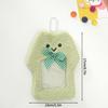 Christmas Photo Card Holder Plush Kawaii Kpop Idol Photo Display Pendant Student ID Card Protective Cover Keychain Xmas Gifts