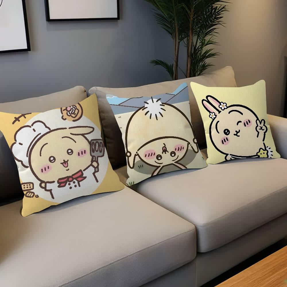 Fashion U-Usagi Cartoon Pillow Anime Pillow Sofa Bed Head Pillow Cover Cushion Cover 45x45 cm Fashion