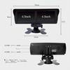 DW Monitor Inch Twin Dual Screen Rear View Monitor 4 Inputs Automatic Screen Switching Rear View Camera 12V 24V On-Dash 4.3 [D432B]