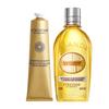 Conjunto de Presente L'Occitane Creme de Mãos e Óleo de Duche Golden Immortelle