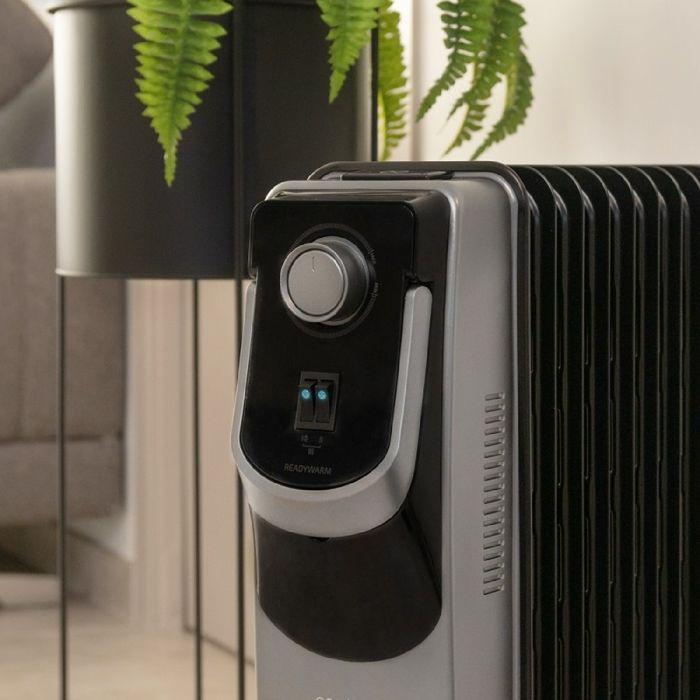 Radiateur Bain d'Huile - Cecotec - ReadyWarm 11000 - 2500 W - 11 Éléments - Thermostat Ajustable